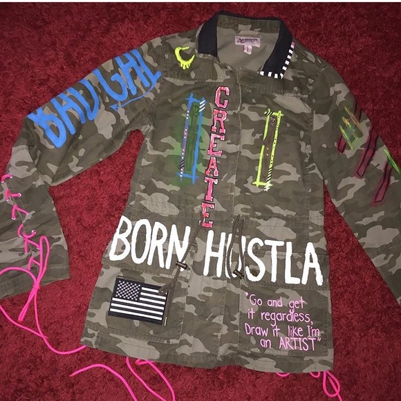 Painted Army Jacket Online Store, UP TO 